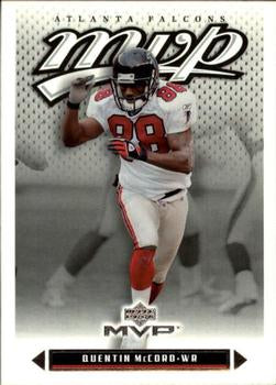 #104 Quentin McCord - Atlanta Falcons - 2003 Upper Deck MVP Football