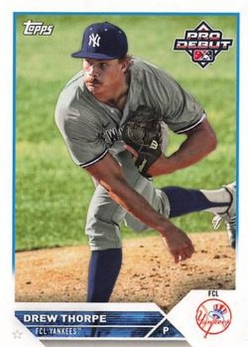 #PD-104 Drew Thorpe - FCL Yankees - 2023 Topps Pro Debut Baseball