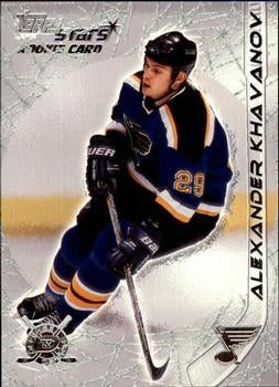 #104 Alexander Khavanov - St. Louis Blues - 2000-01 Topps Stars Hockey