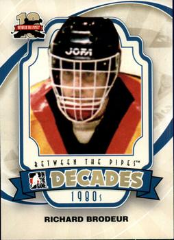 #104 Richard Brodeur - Vancouver Canucks - 2011-12 In The Game Between The Pipes Hockey