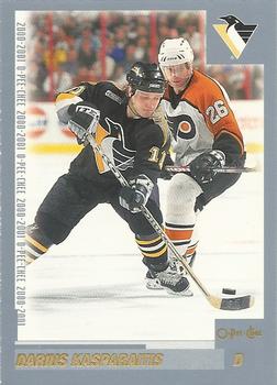 #104 Darius Kasparaitis - Pittsburgh Penguins - 2000-01 O-Pee-Chee Hockey