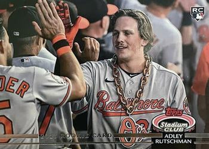 #104d Adley Rutschman - Baltimore Orioles - 2023 Stadium Club Baseball