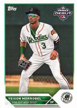 #PD-105 Yeison Morrobel - Down East Wood Ducks - 2023 Topps Pro Debut Baseball