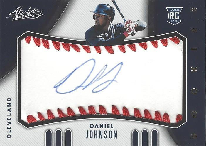 #105 Daniel Johnson - Cleveland Indians - 2021 Panini Absolute Baseball