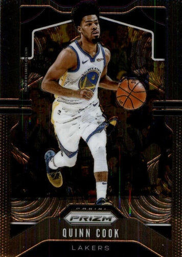 #105 Quinn Cook - Los Angeles Lakers - 2019-20 Panini Prizm Basketball