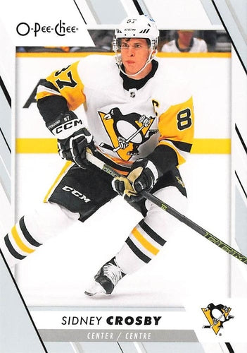 #105 Sidney Crosby - Pittsburgh Penguins - 2023-24 O-Pee-Chee Hockey