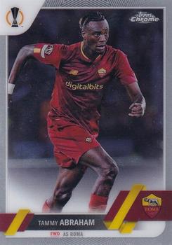 #105 Tammy Abraham - Roma - 2022-23 Topps Chrome UEFA Club Competitions Soccer