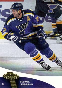 #105 Pierre Turgeon - St. Louis Blues - 2000-01 Upper Deck Heroes Hockey