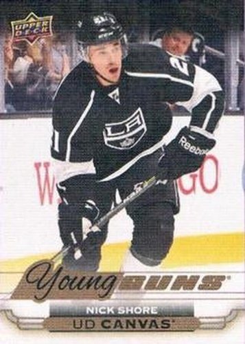 #C105 Nick Shore - Los Angeles Kings - 2015-16 Upper Deck - UD Canvas Hockey