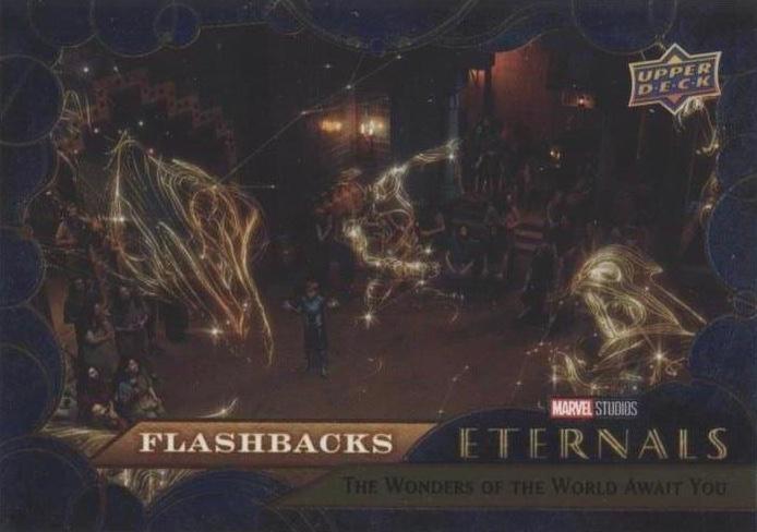#105 The Wonders of the World Await You - 2023 Upper Deck Marvel Eternals