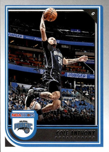 #105 Cole Anthony - Orlando Magic - 2022-23 Hoops Basketball