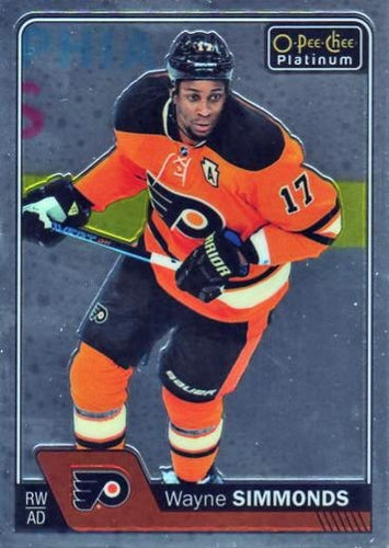#105 Wayne Simmonds - Philadelphia Flyers - 2016-17 O-Pee-Chee Platinum Hockey