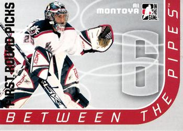 #105 Al Montoya - New York Rangers - 2006-07 In The Game Between The Pipes Hockey