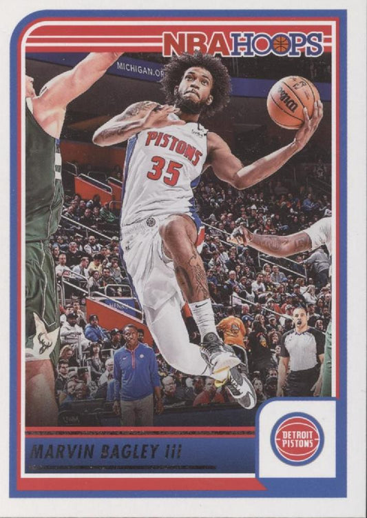 #105 Marvin Bagley III - Detroit Pistons - 2023-24 Hoops Basketball