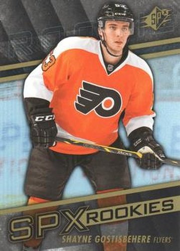 #105 Shayne Gostisbehere - Philadelphia Flyers - 2014-15 SPx Hockey