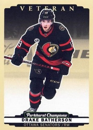#105 Drake Batherson - Ottawa Senators - 2022-23 Parkhurst Champions Hockey