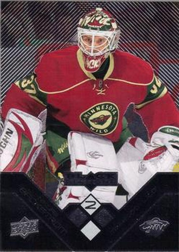 #105 Niklas Backstrom - Minnesota Wild - 2008-09 Upper Deck Black Diamond Hockey