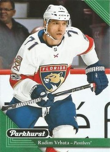 #105 Radim Vrbata - Florida Panthers - 2017-18 Parkhurst Hockey