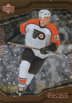 #105 Todd Fedoruk - Philadelphia Flyers - 2000-01 Upper Deck Black Diamond Hockey