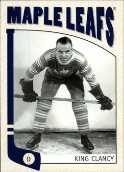 #105 King Clancy - Toronto Maple Leafs - 2004-05 In The Game Franchises Canadian Hockey