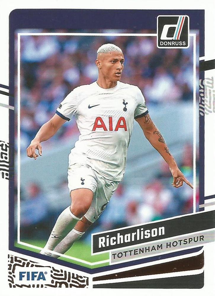 #105 Richarlison - Tottenham Hotspur - 2023-24 Donruss Soccer