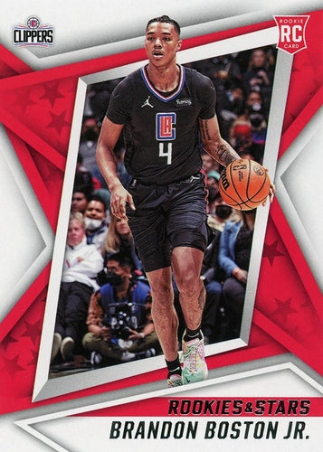#105 Brandon Boston Jr. - Los Angeles Clippers - 2021-22 Panini Chronicles Basketball