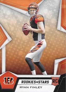 #105 Ryan Finley - Cincinnati Bengals - 2019 Panini Rookies & Stars Football