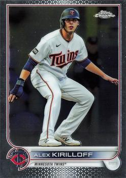 #105 Alex Kirilloff - Minnesota Twins - 2022 Topps Chrome Baseball