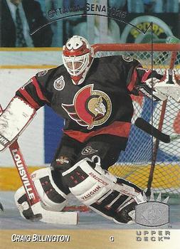#105 Craig Billington - Ottawa Senators - 1993-94 Upper Deck - SP Hockey