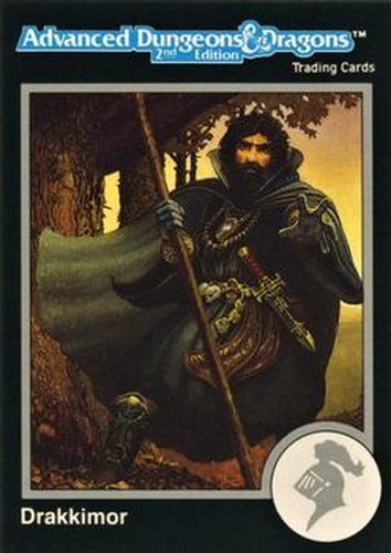 #105 Drakkimor - 1991 TSR Advanced Dungeons & Dragons - Silver