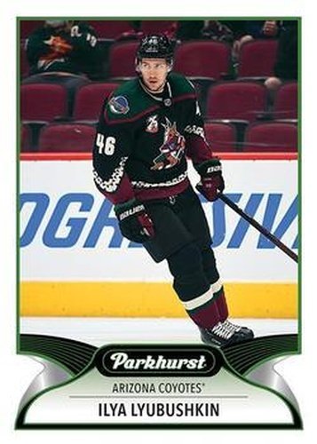 #105 Ilya Lyubushkin - Arizona Coyotes - 2021-22 Parkhurst Hockey