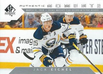 #105 Jack Eichel - Buffalo Sabres - 2018-19 SP Authentic Hockey