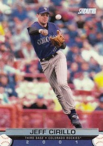 #105 Jeff Cirillo - Colorado Rockies - 2001 Stadium Club Baseball