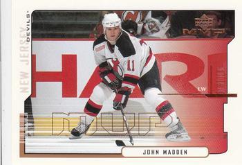 #105 John Madden - New Jersey Devils - 2000-01 Upper Deck MVP Hockey