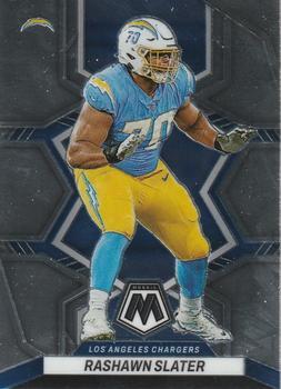 #105 Rashawn Slater - Los Angeles Chargers - 2022 Panini Mosaic Football