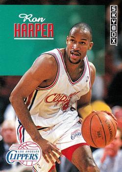 #105 Ron Harper - Los Angeles Clippers - 1992-93 SkyBox Basketball