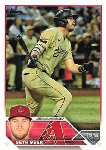 #105 Seth Beer - Arizona Diamondbacks - 2023 Topps Baseball