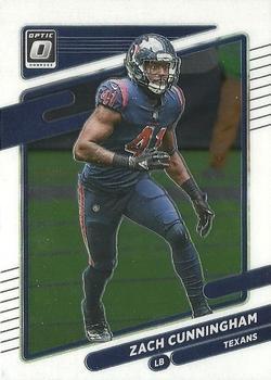 #105 Zach Cunningham - Houston Texans - 2021 Donruss Optic Football