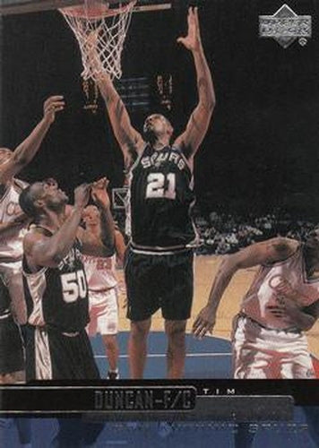 #105 Tim Duncan - San Antonio Spurs - 1999-00 Upper Deck Basketball