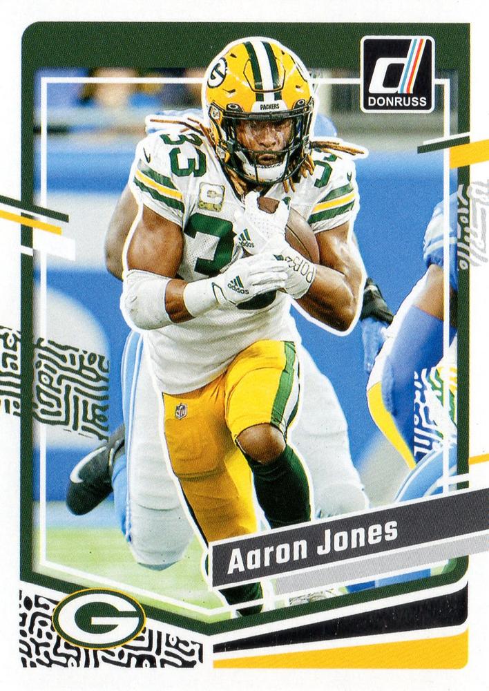 #105 Aaron Jones - Green Bay Packers - 2023 Donruss Football