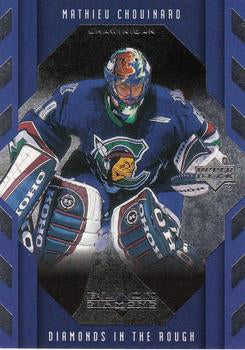 #105 Mathieu Chouinard - Shawinigan Cataractes - 1999-00 Upper Deck Black Diamond Hockey