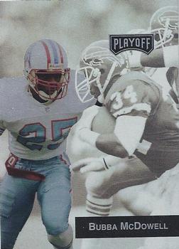 #105 Bubba McDowell - Houston Oilers - 1993 Playoff Football