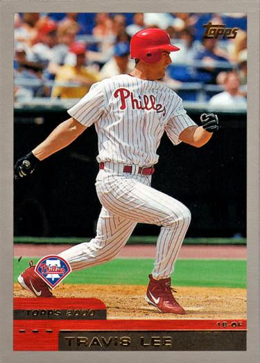 #T105 Travis Lee - Philadelphia Phillies - 2000 Topps Traded & Rookies Baseball
