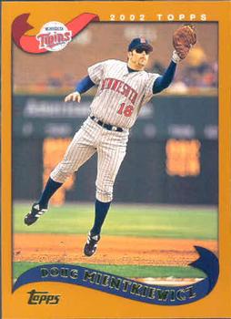 #105 Doug Mientkiewicz - Minnesota Twins - 2002 Topps Baseball