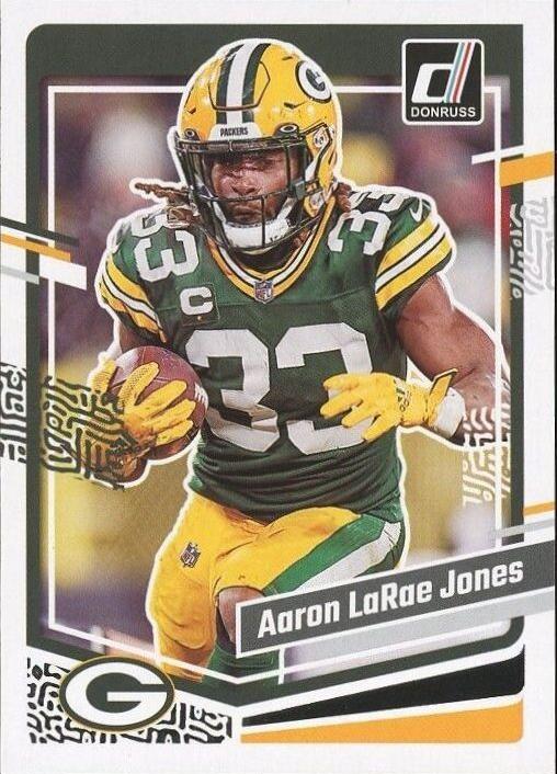 #105b Aaron Jones - Green Bay Packers - 2023 Donruss Football