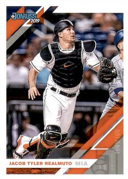 #105b J.T. Realmuto - Miami Marlins - 2019 Donruss Baseball