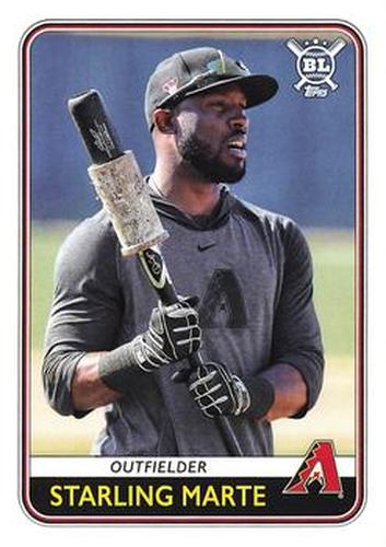 #106 Starling Marte - Arizona Diamondbacks - 2020 Topps Big League Baseball