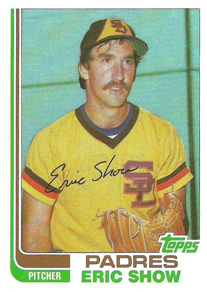 #106T Eric Show - San Diego Padres - 1982 Topps Traded Baseball
