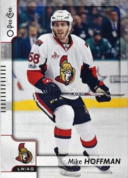 #106 Mike Hoffman - Ottawa Senators - 2017-18 O-Pee-Chee Hockey