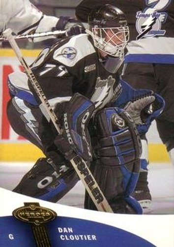 #106 Dan Cloutier - Tampa Bay Lightning - 2000-01 Upper Deck Heroes Hockey